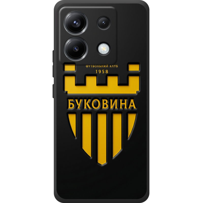 Черный чехол BoxFace Poco X6 5G 