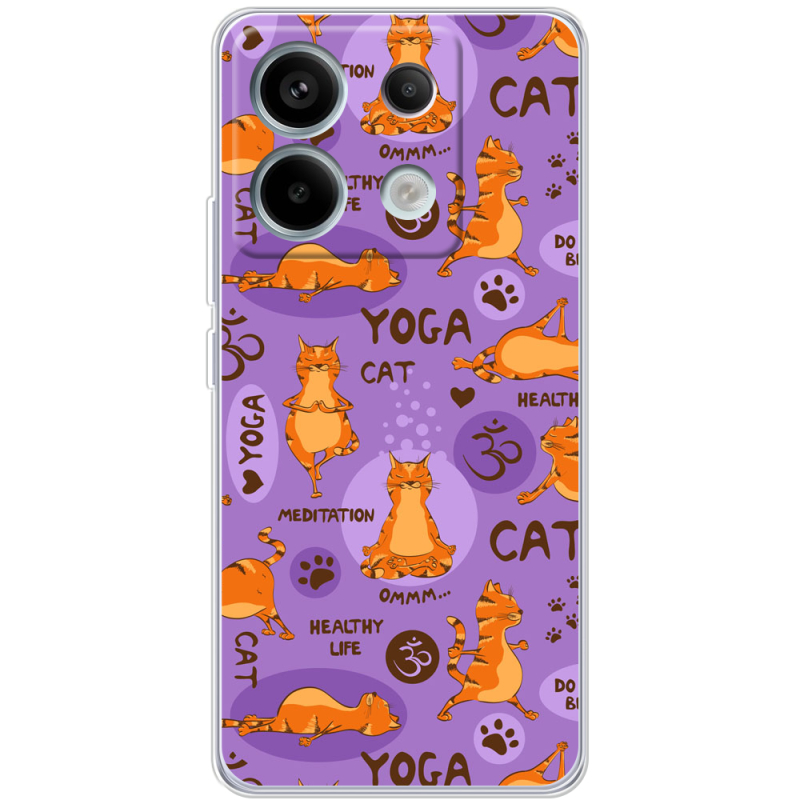 Чехол BoxFace Xiaomi Redmi Note 13 5G Yoga Cat