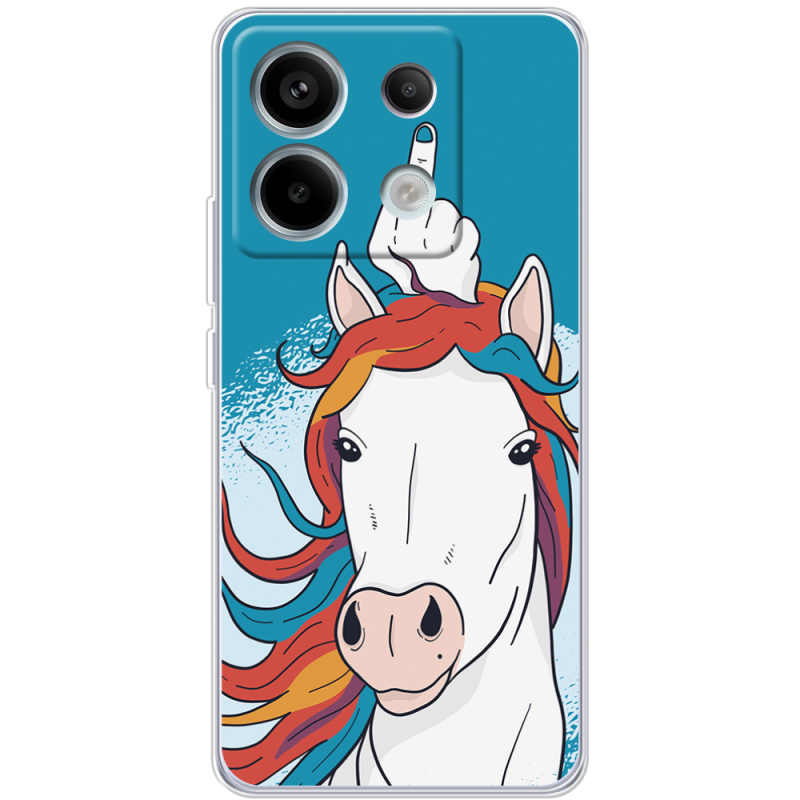 Чехол BoxFace Xiaomi Redmi Note 13 5G Fuck Unicorn