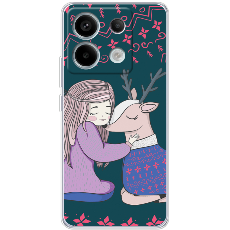 Чехол BoxFace Xiaomi Redmi Note 13 5G Girl and deer