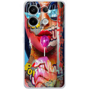 Чехол BoxFace Xiaomi Redmi Note 13 5G Colorful Girl