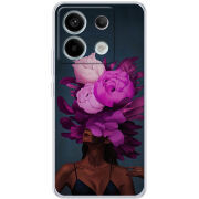 Чехол BoxFace Xiaomi Redmi Note 13 5G Exquisite Purple Flowers