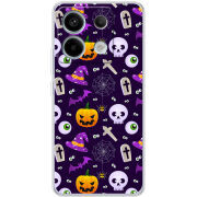 Чехол BoxFace Xiaomi Redmi Note 13 5G Halloween Purple Mood