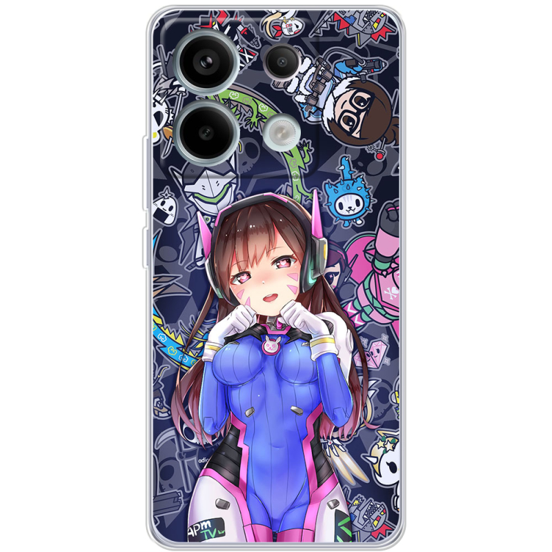 Чехол BoxFace Xiaomi Redmi Note 13 5G Overwatch D.VA