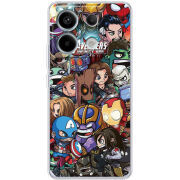 Чехол BoxFace Xiaomi Redmi Note 13 5G Avengers Infinity War