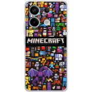 Чехол BoxFace Xiaomi Redmi Note 13 5G Minecraft Mobbery