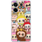 Чехол BoxFace Xiaomi Redmi Note 13 5G Labubu