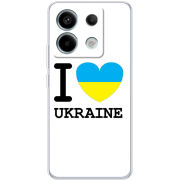 Чехол BoxFace Xiaomi Redmi Note 13 5G I love Ukraine