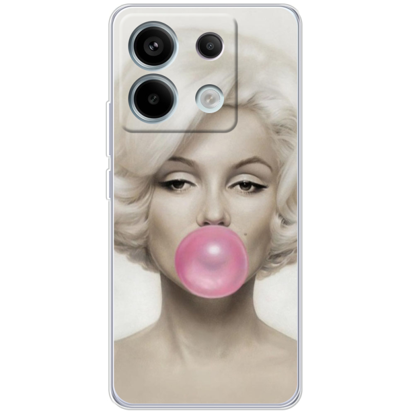 Чехол BoxFace Xiaomi Redmi Note 13 5G Marilyn Monroe Bubble Gum