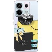 Прозрачный чехол BoxFace Xiaomi Redmi Note 13 5G Fashion Pug