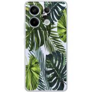 Прозрачный чехол BoxFace Xiaomi Redmi Note 13 5G Palm Tree