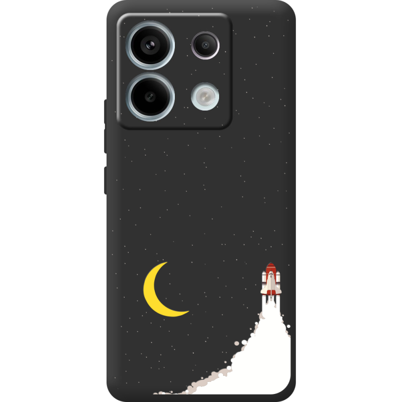 Черный чехол BoxFace Xiaomi Redmi Note 13 5G Meet The Stars