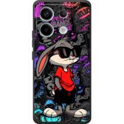 Черный чехол BoxFace Xiaomi Redmi Note 13 5G Малий вухань