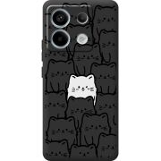 Черный чехол BoxFace Xiaomi Redmi Note 13 5G 