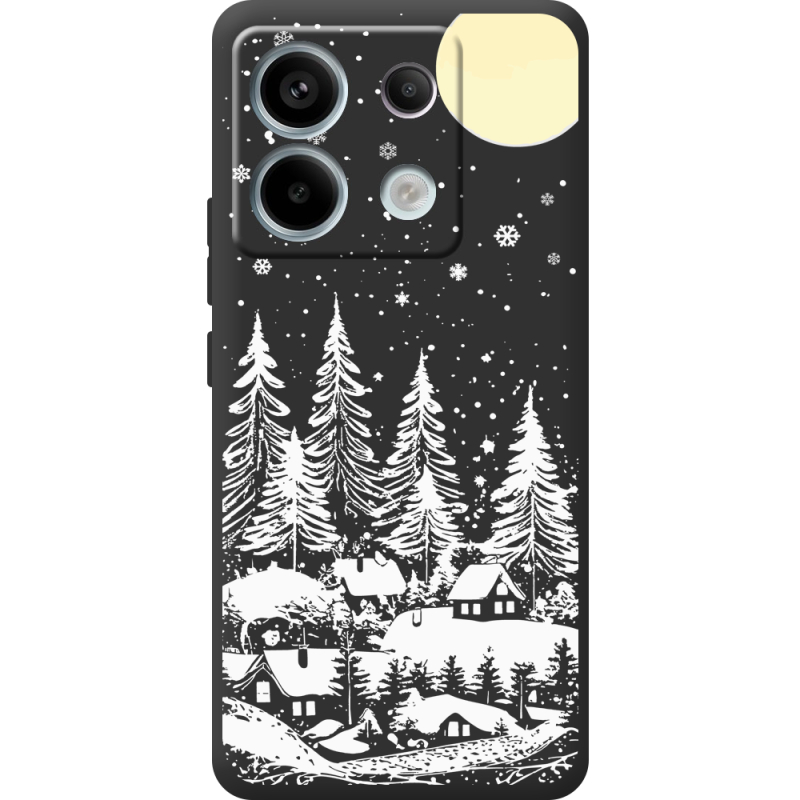 Черный чехол BoxFace Xiaomi Redmi Note 13 5G 