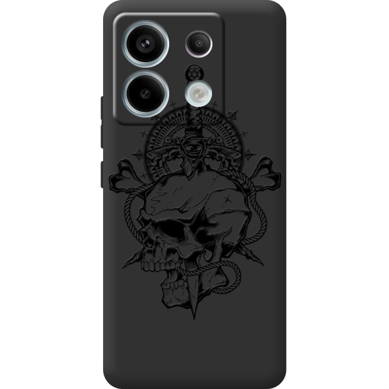 Черный чехол BoxFace Xiaomi Redmi Note 13 5G 