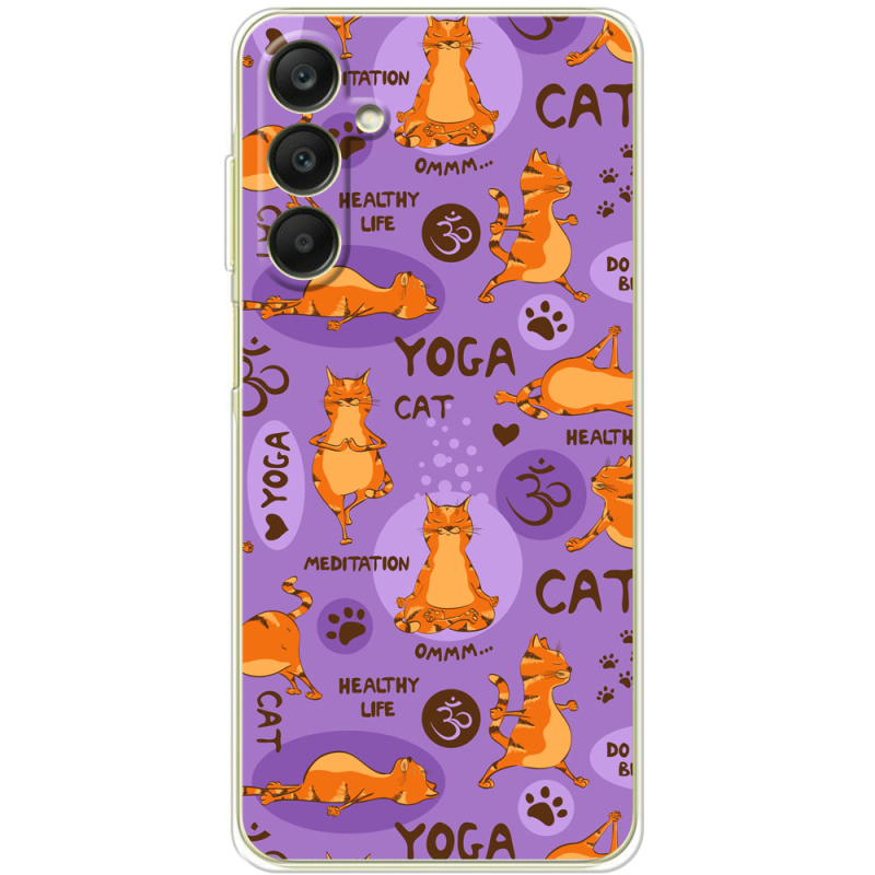 Чехол BoxFace Samsung Galaxy A25 (A256) Yoga Cat