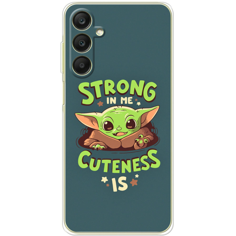 Чехол BoxFace Samsung Galaxy A25 (A256) Strong in me Cuteness is