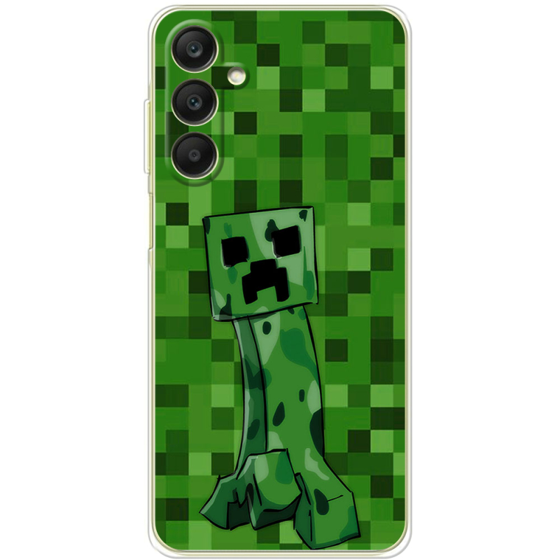 Чехол BoxFace Samsung Galaxy A25 (A256) Minecraft Creeper