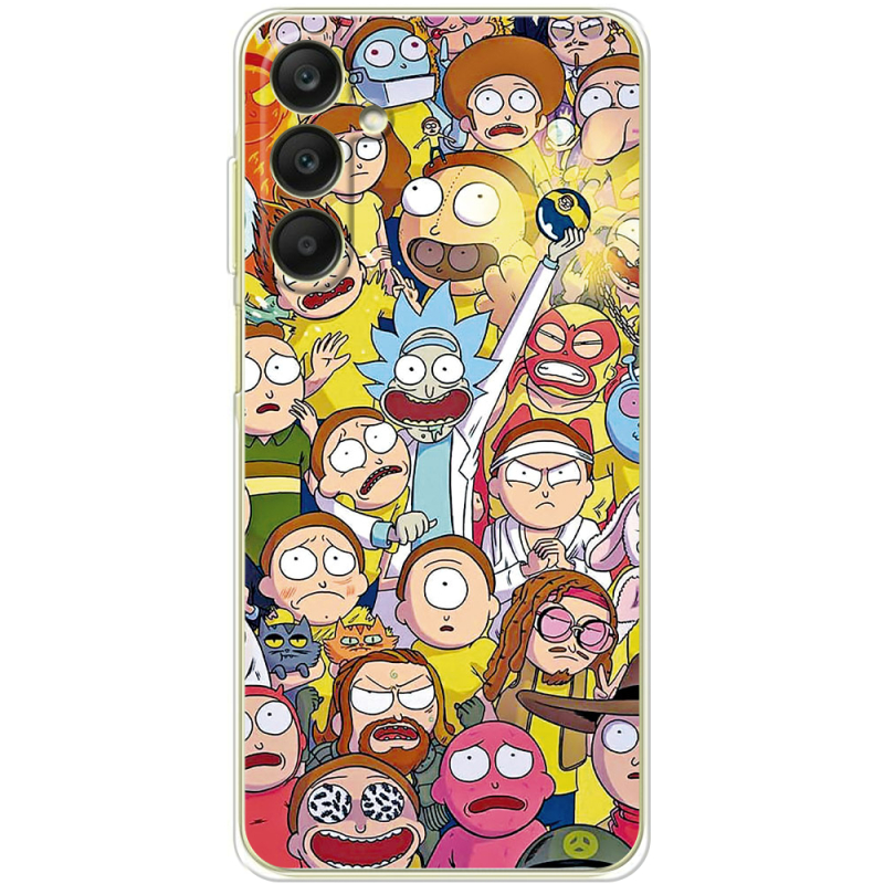 Чехол BoxFace Samsung Galaxy A25 (A256) Rick and Morty