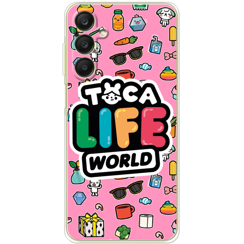 Чехол BoxFace Samsung Galaxy A25 (A256) Toca Boca Life World