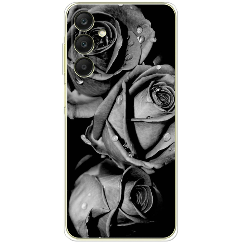 Чехол BoxFace Samsung Galaxy A25 (A256) Black and White Roses