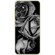 Чехол BoxFace Samsung Galaxy A25 (A256) Black and White Roses