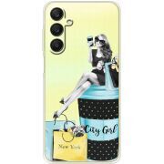 Прозрачный чехол BoxFace Samsung Galaxy A25 (A256) City Girl