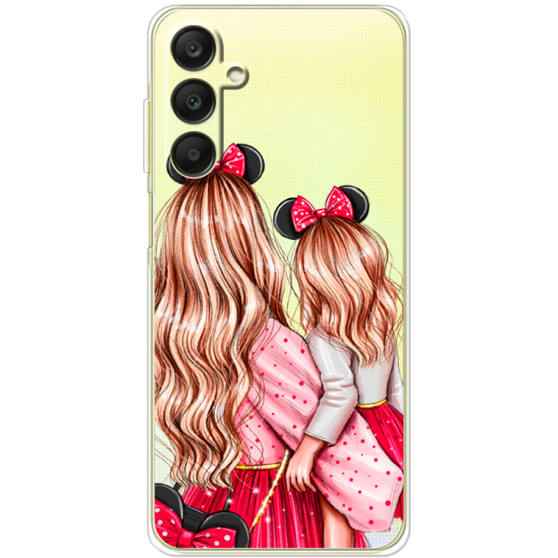 Прозрачный чехол BoxFace Samsung Galaxy A25 (A256) Mouse Girls