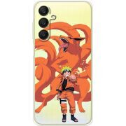 Прозрачный чехол BoxFace Samsung Galaxy A25 (A256) Naruto and Kurama