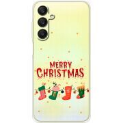 Прозрачный чехол BoxFace Samsung Galaxy A25 (A256) Merry Christmas