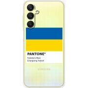 Прозрачный чехол BoxFace Samsung Galaxy A25 (A256) Pantone вільний синій