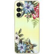 Прозрачный чехол BoxFace Samsung Galaxy A25 (A256) Floral