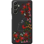 Черный чехол BoxFace Samsung Galaxy A25 (A256) 3D Ukrainian Muse