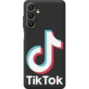 Черный чехол BoxFace Samsung Galaxy A25 (A256) Tik Tok