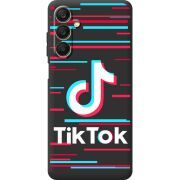 Черный чехол BoxFace Samsung Galaxy A25 (A256) Tik Tok