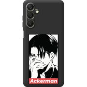 Черный чехол BoxFace Samsung Galaxy A25 (A256) Attack On Titan - Ackerman