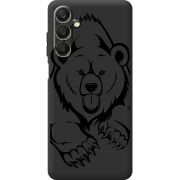 Черный чехол BoxFace Samsung Galaxy A25 (A256) Grizzly Bear