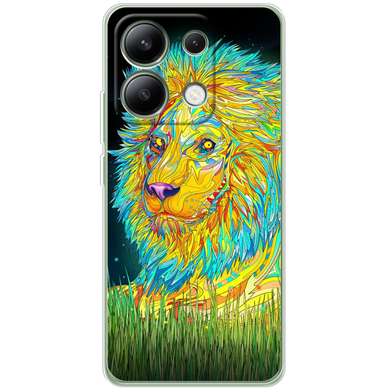 Чехол BoxFace Xiaomi Redmi Note 13 4G Moonlight Lion