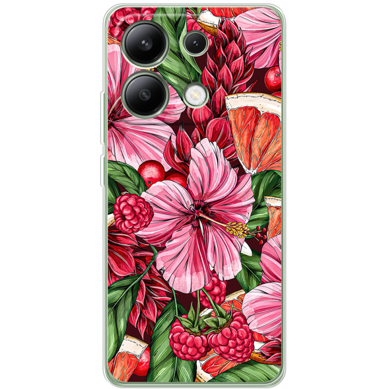 Чехол BoxFace Xiaomi Redmi Note 13 4G Tropical Flowers