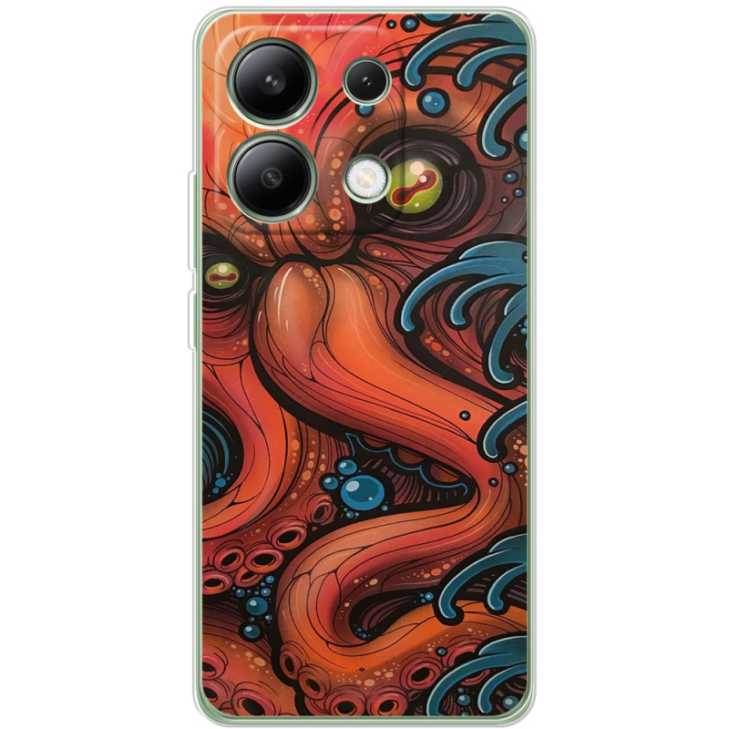 Чехол BoxFace Xiaomi Redmi Note 13 4G Octopus