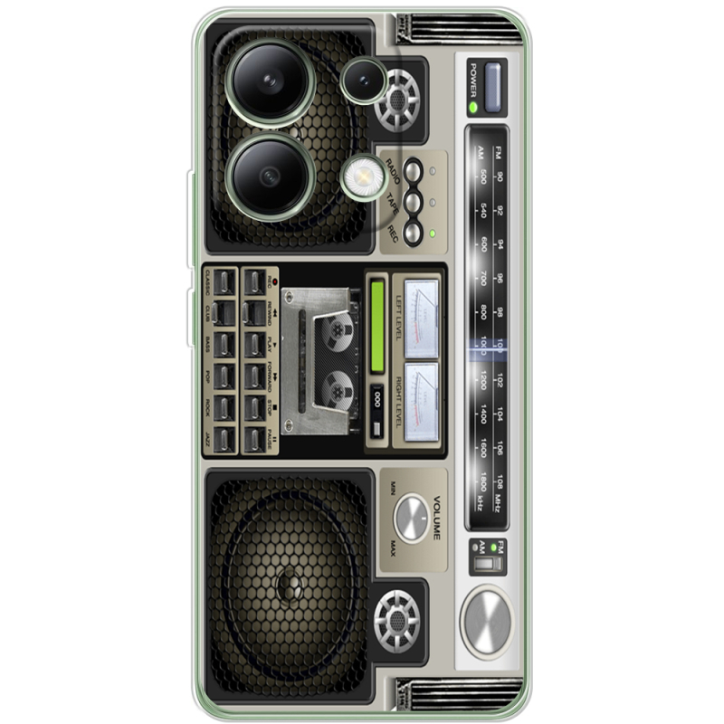 Чехол BoxFace Xiaomi Redmi Note 13 4G Old Boombox