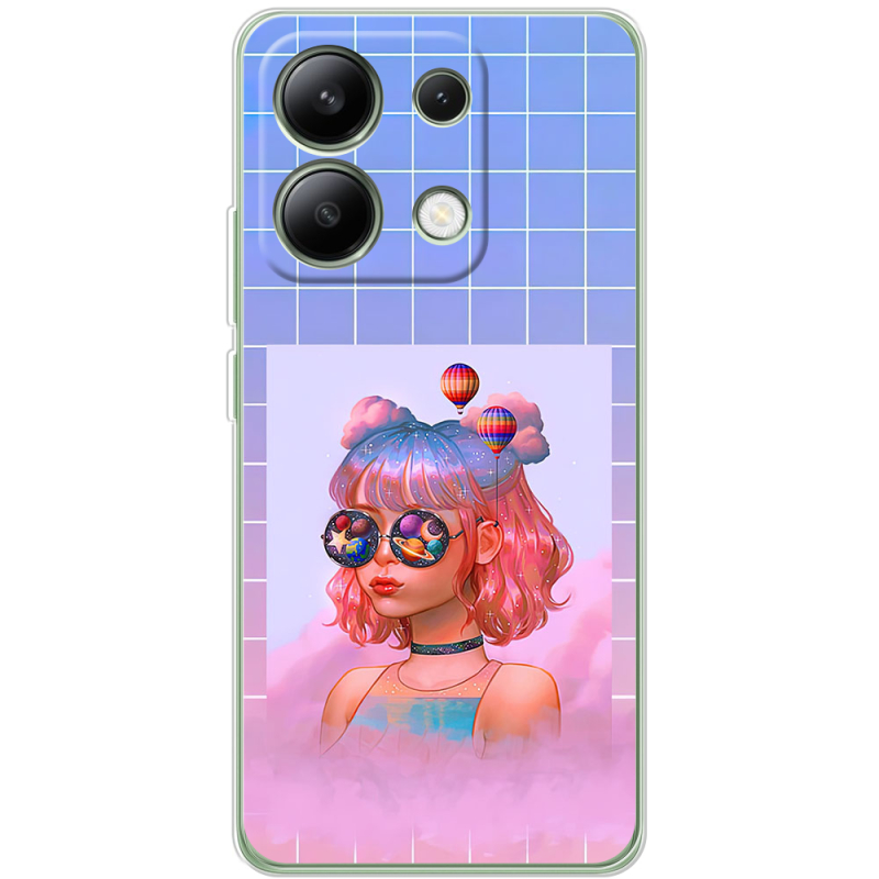 Чехол BoxFace Xiaomi Redmi Note 13 4G Girl in the Clouds