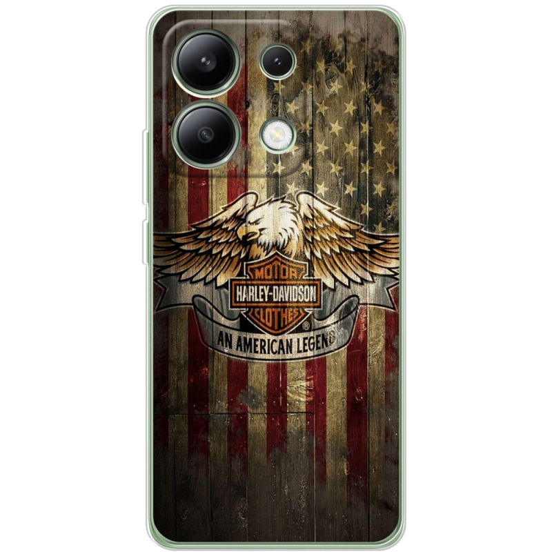 Чехол BoxFace Xiaomi Redmi Note 13 4G Harley An American Legend