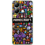 Чехол BoxFace Xiaomi Redmi Note 13 4G Minecraft Mobbery