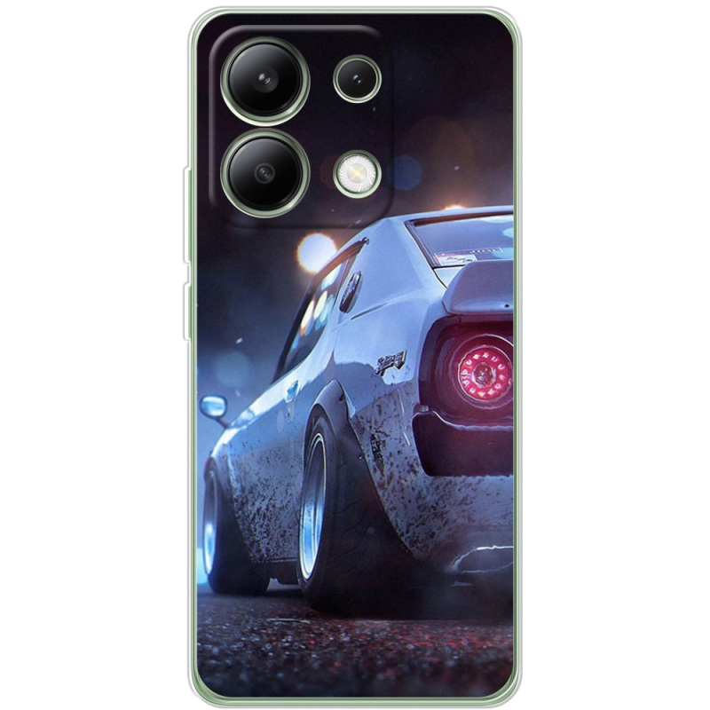 Чехол BoxFace Xiaomi Redmi Note 13 4G Silver Car