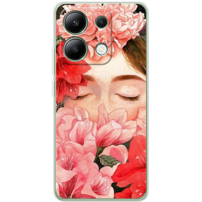 Чехол BoxFace Xiaomi Redmi Note 13 4G Girl in Flowers