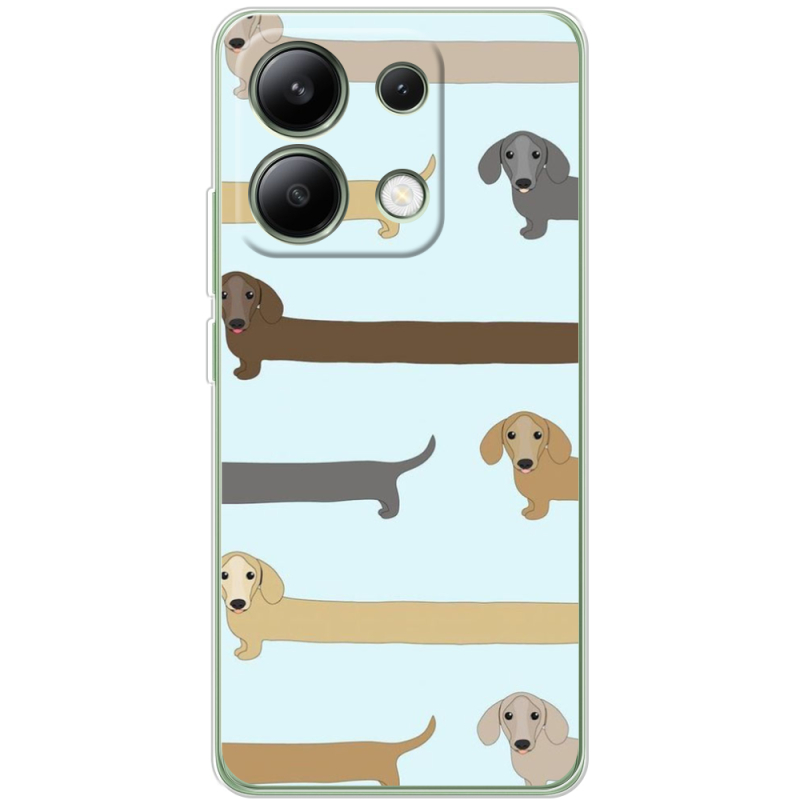 Чехол BoxFace Xiaomi Redmi Note 13 4G Dachshund