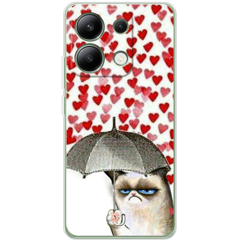 Чехол BoxFace Xiaomi Redmi Note 13 4G Raining Hearts