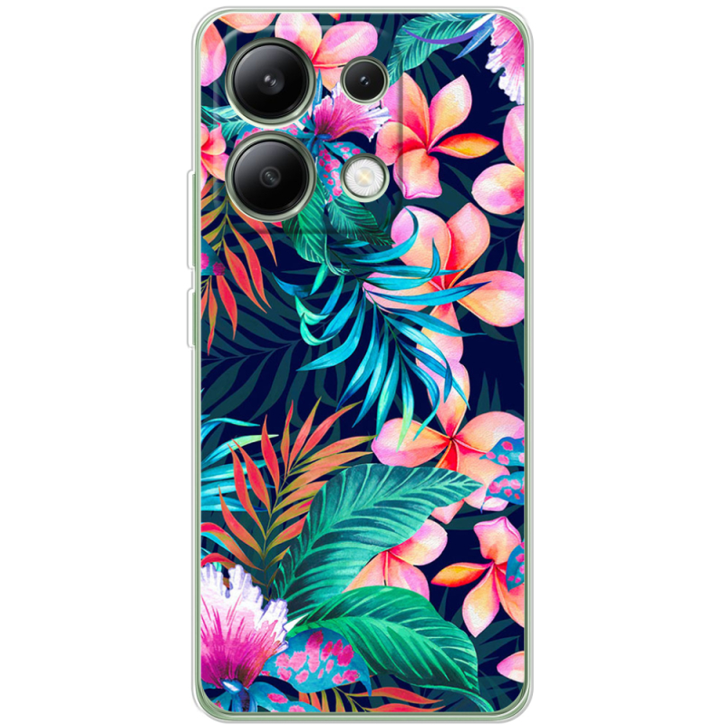 Чехол BoxFace Xiaomi Redmi Note 13 4G flowers in the tropics